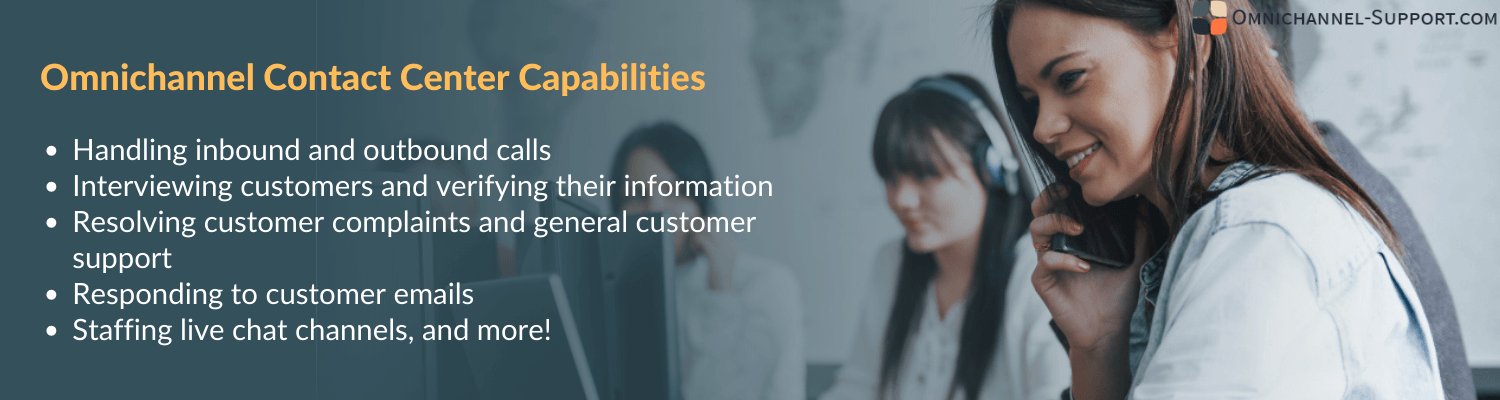 omnichannel call center capabilities